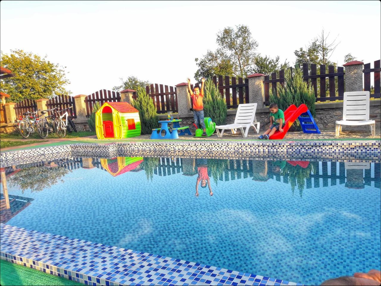 Casa Robi Hotel Pestisani Buitenkant foto